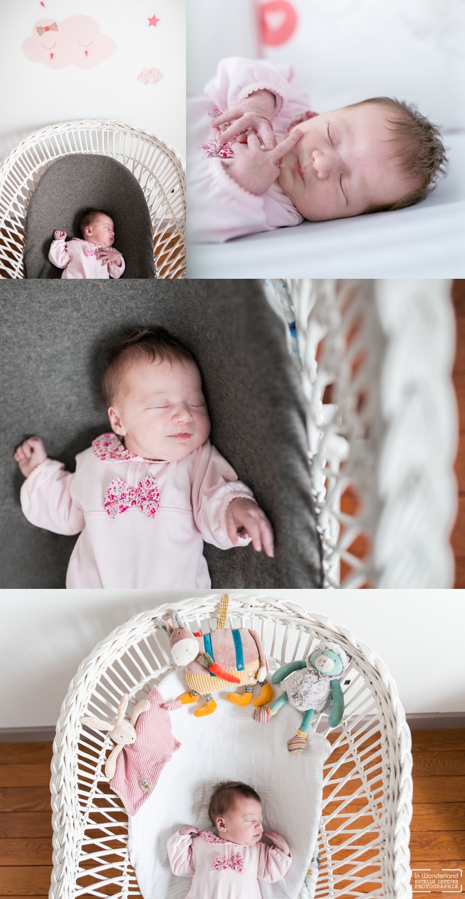 Photos de naissance photographe bébé à domicile Eaubonne