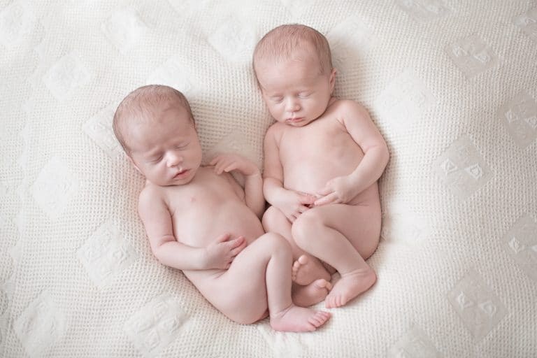Photographe naissance jumeaux Soisy sous Montmorency