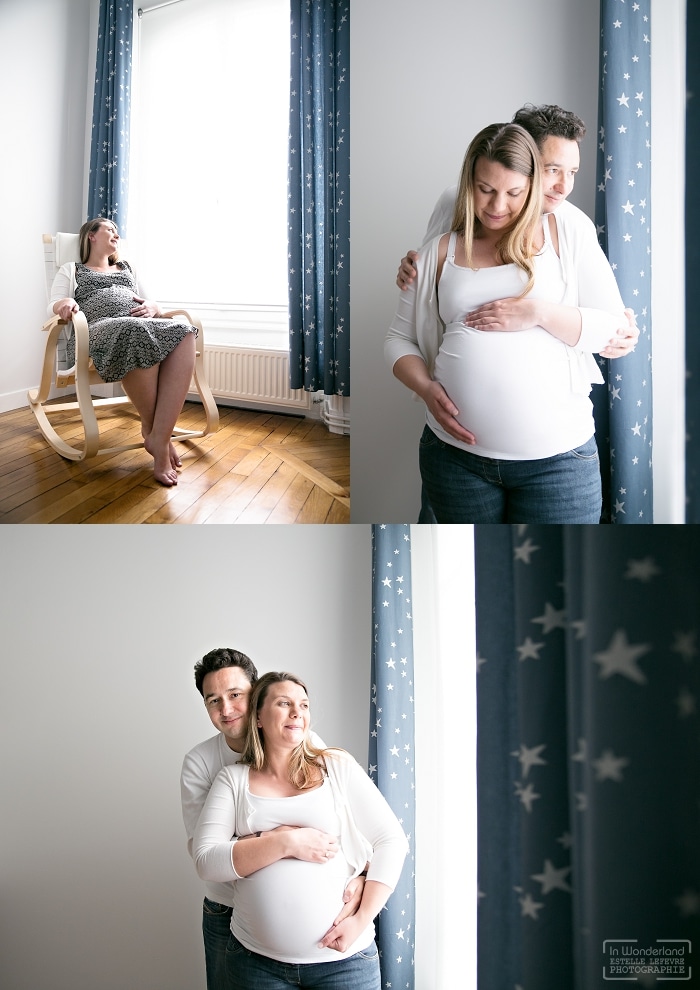 Femme enceinte et couple
