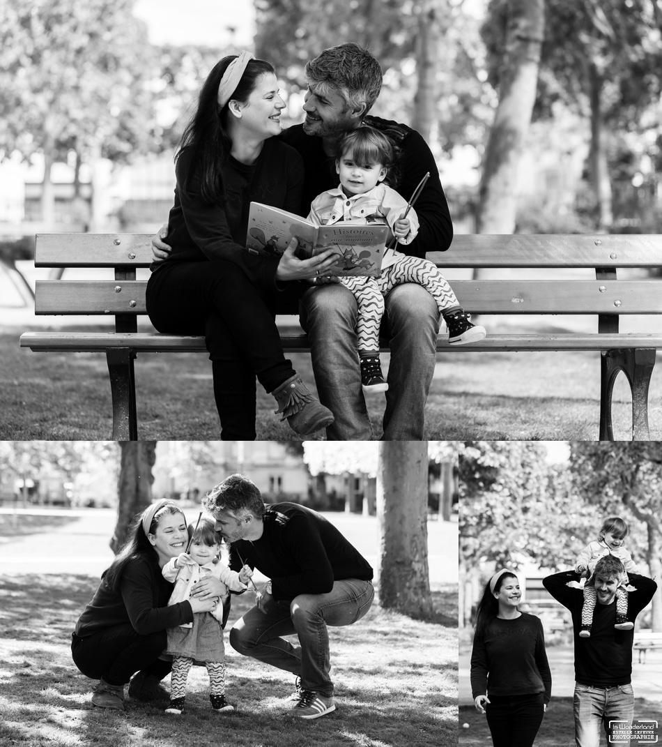 Séance photo en famille au parc à Asnières sur Seine