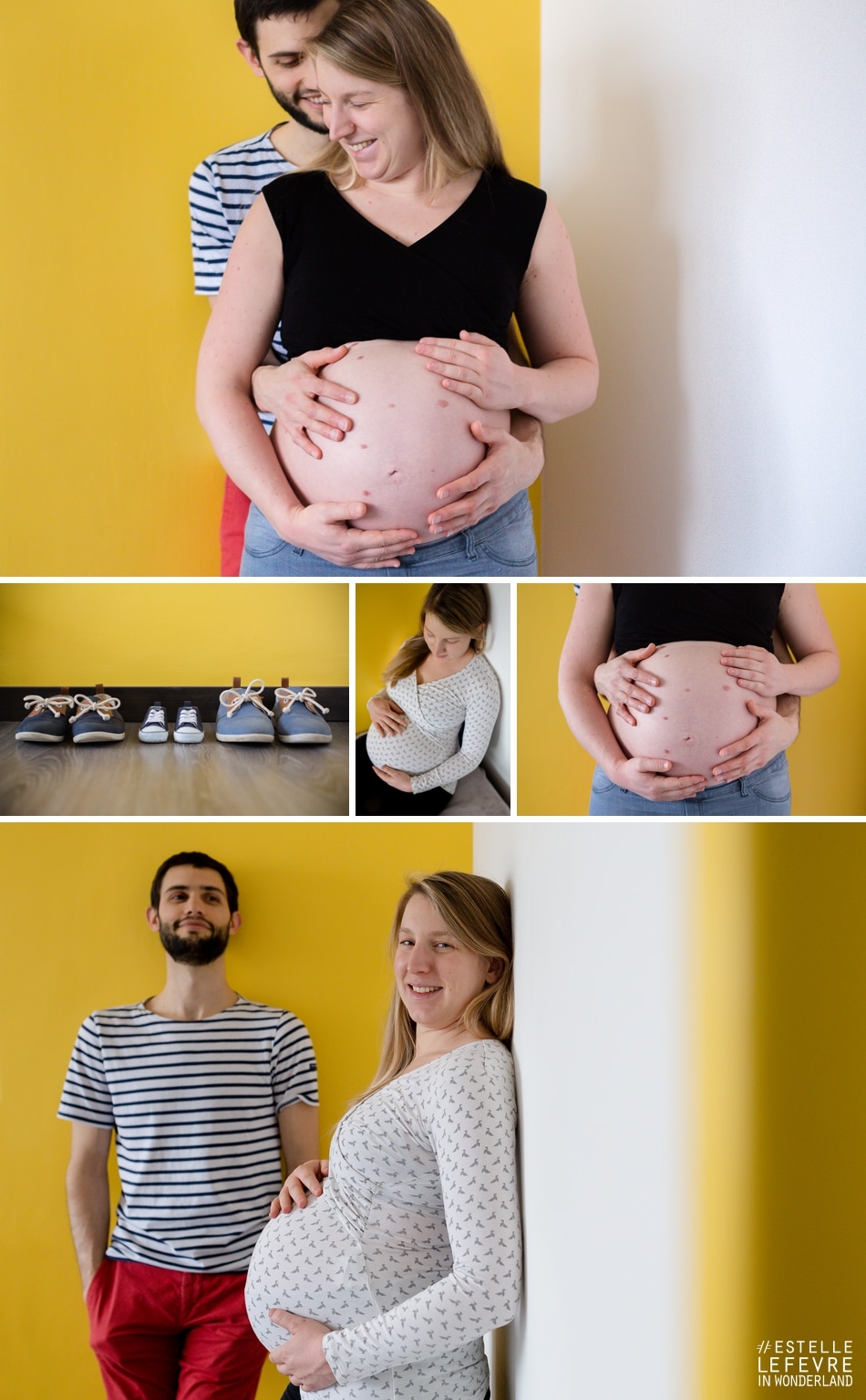 Photos de grossesse à domicile photographe à Asnières sur Seine