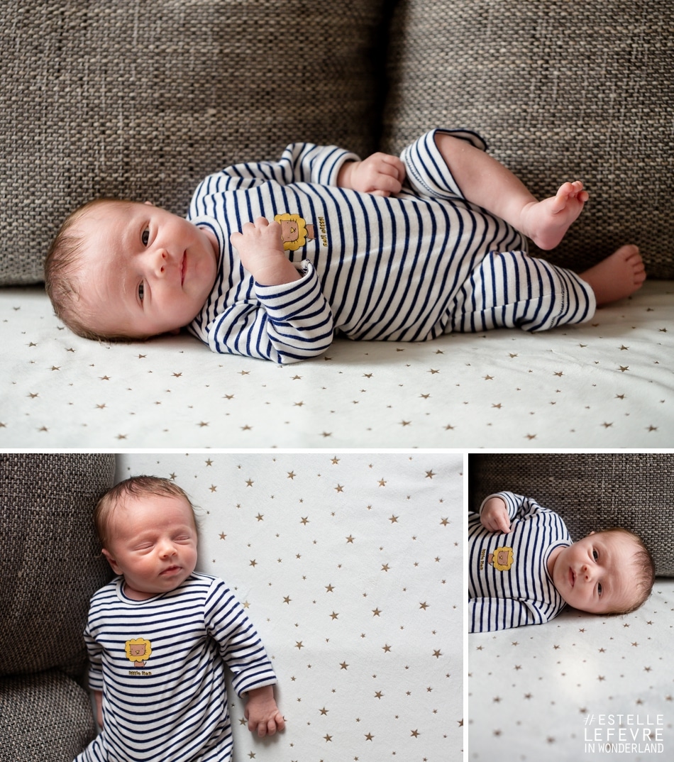 Photos de bébé à domicile photographe à Levallois 