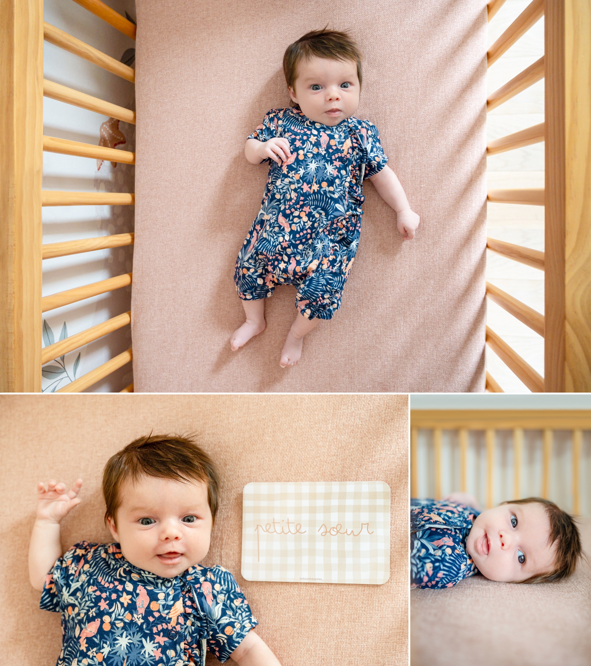 Photos de bébé créatives à domicile à Nanterre