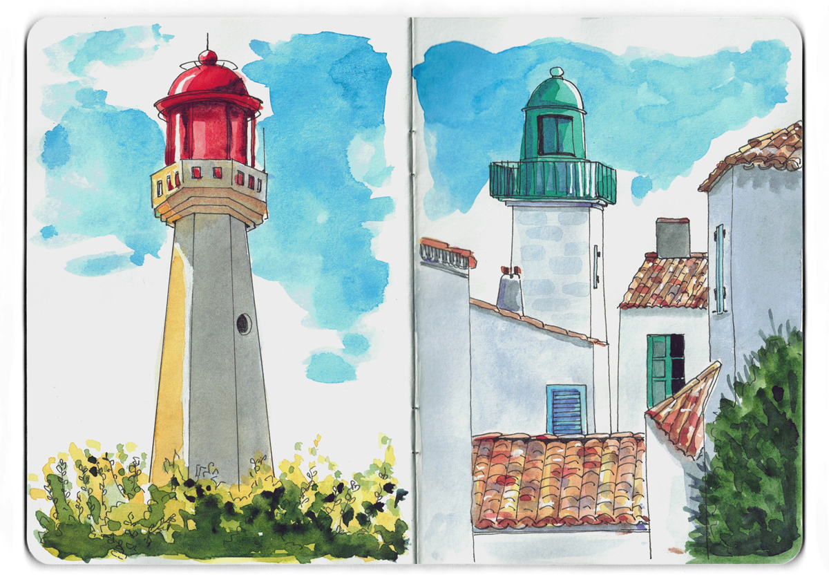 Carnet de voyage à l'Ile d'Yeu