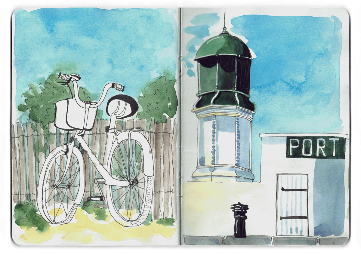 Carnet de voyage à l'Ile d'Yeu