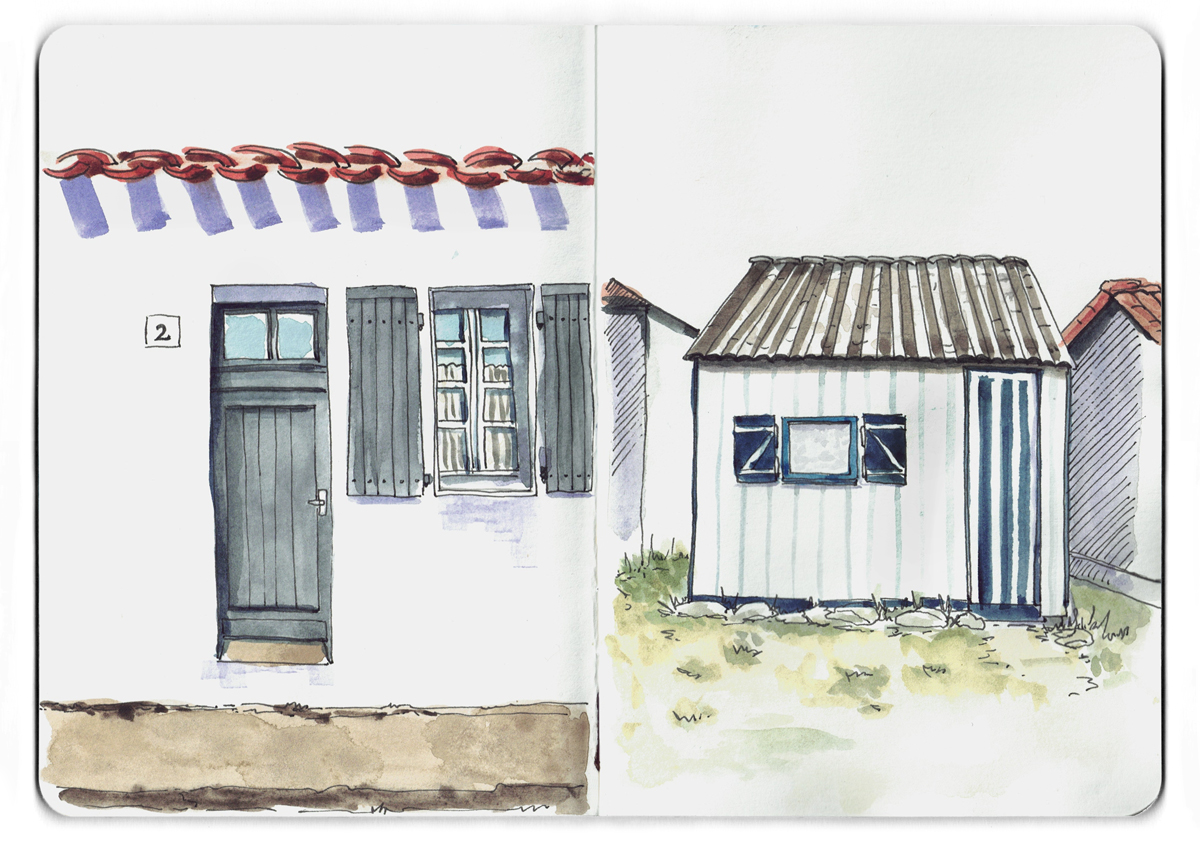 Carnet de voyage à l'Ile d'Yeu