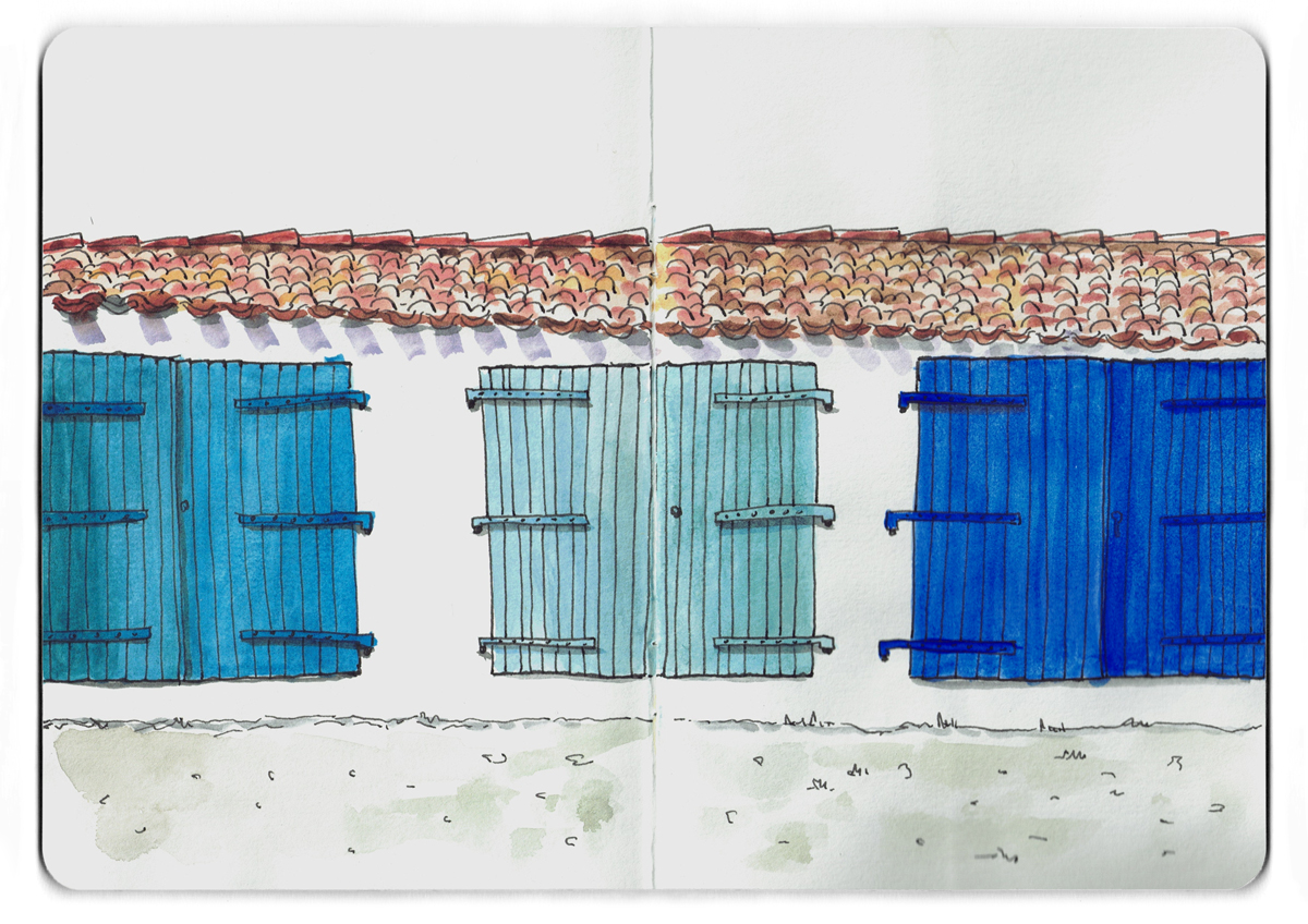 Carnet de voyage à l'Ile d'Yeu