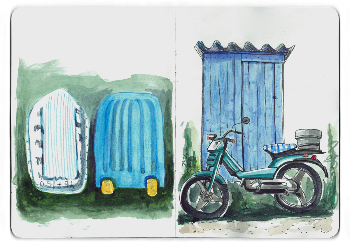 Carnet de voyage à l'Ile d'Yeu