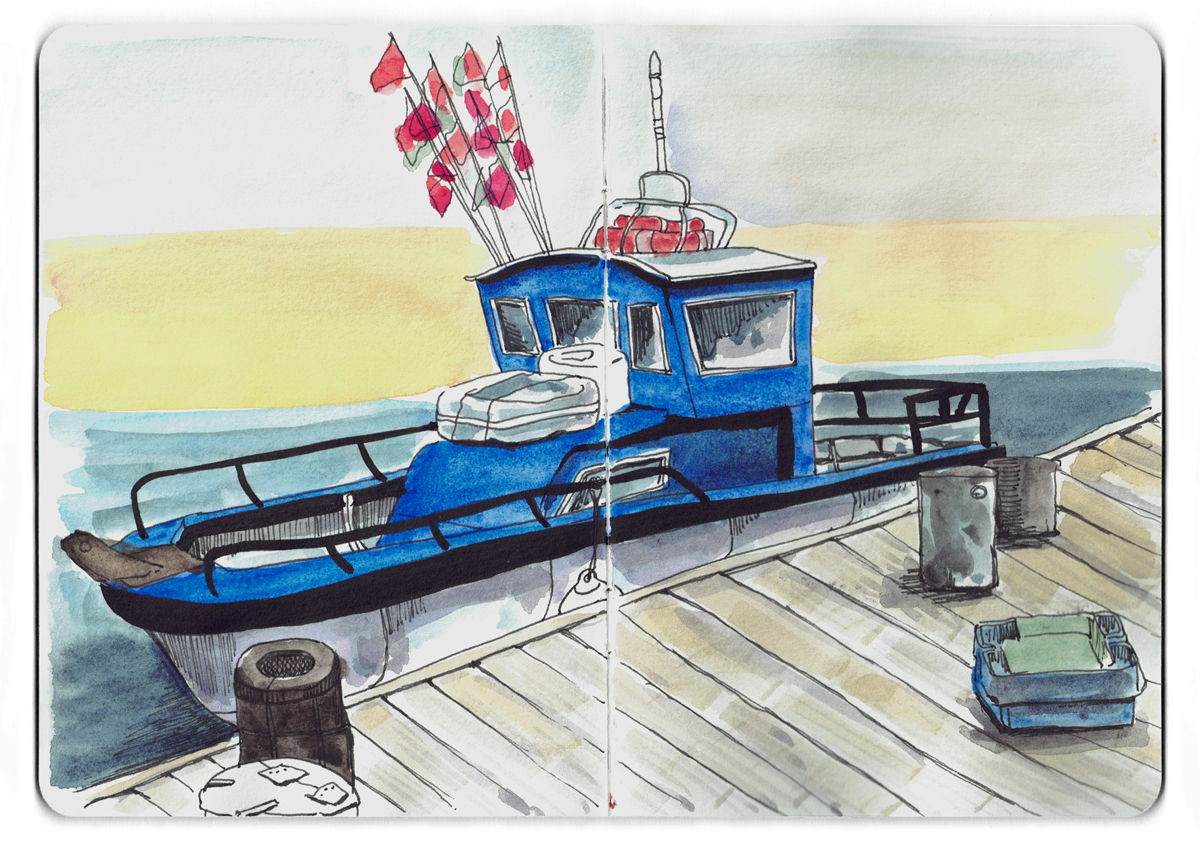 Carnet de voyage à l'Ile d'Yeu