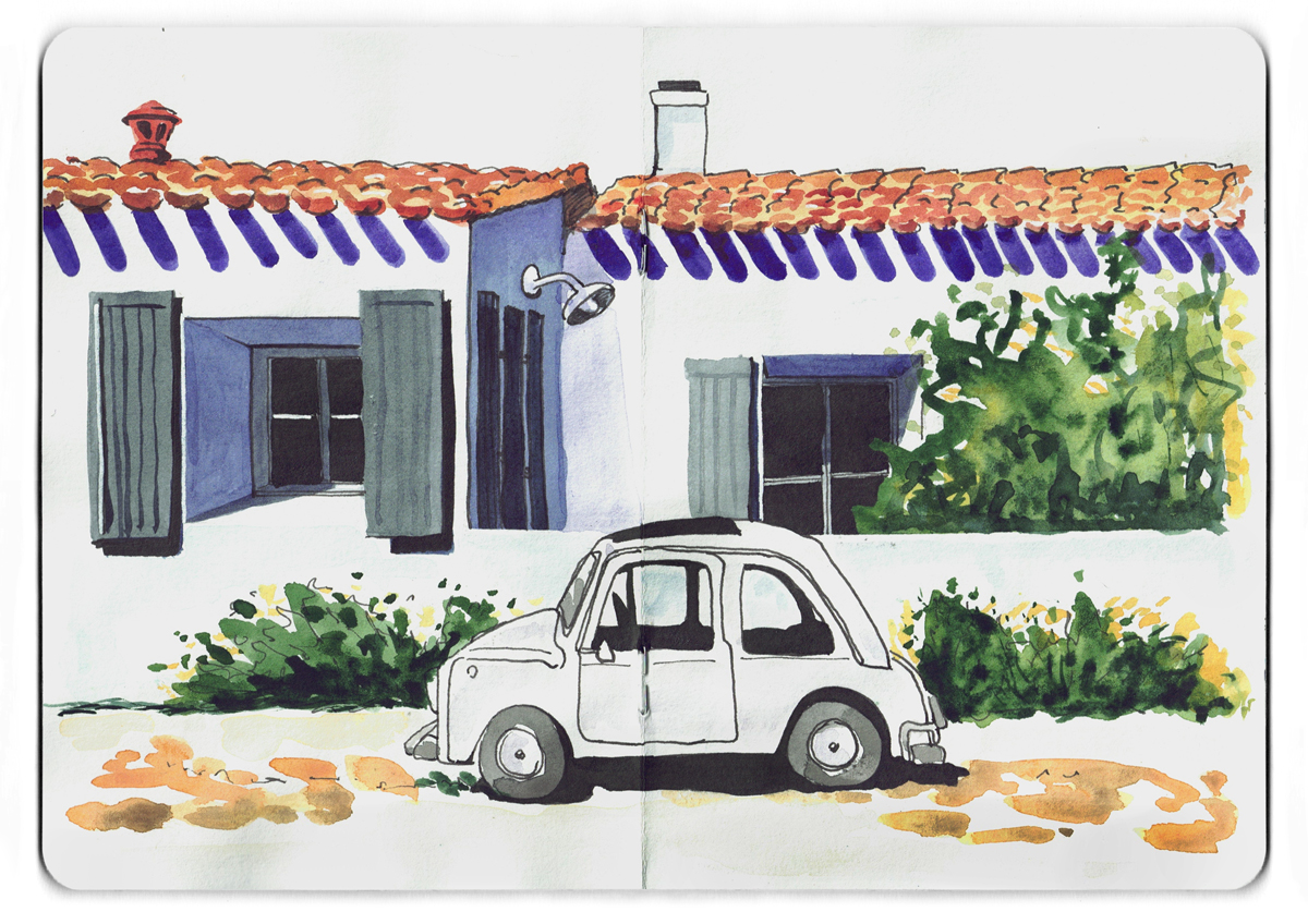 Carnet de voyage à l'Ile d'Yeu