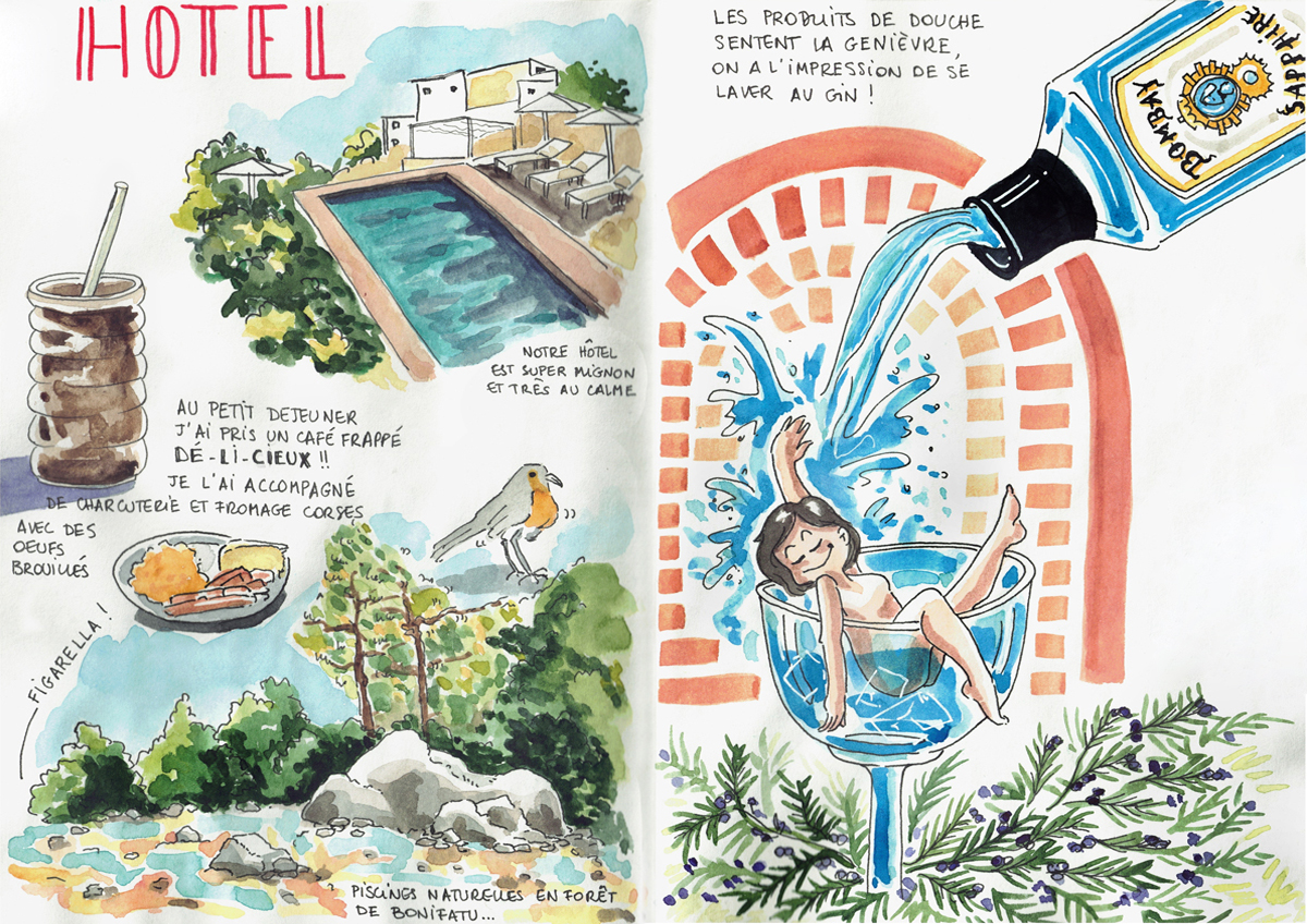 Carnet de voyage en Corse