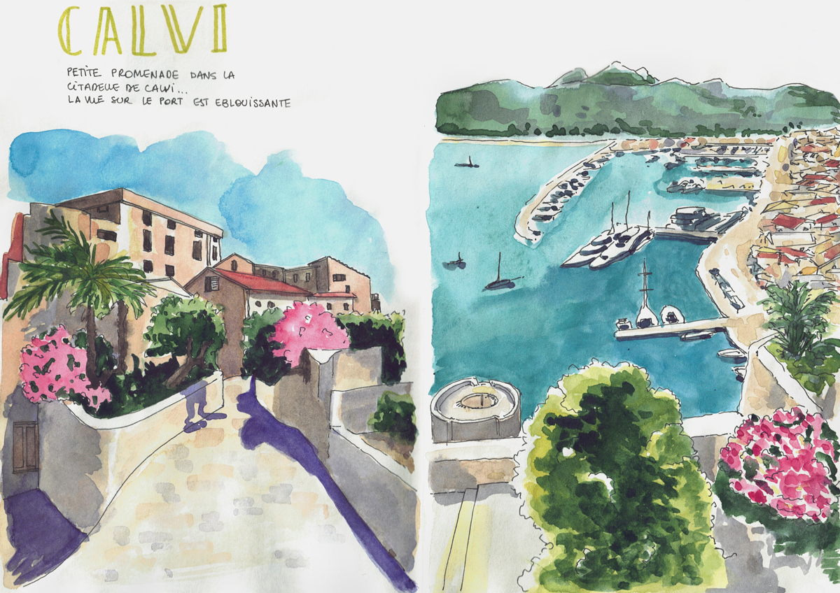 Carnet de voyage en Corse