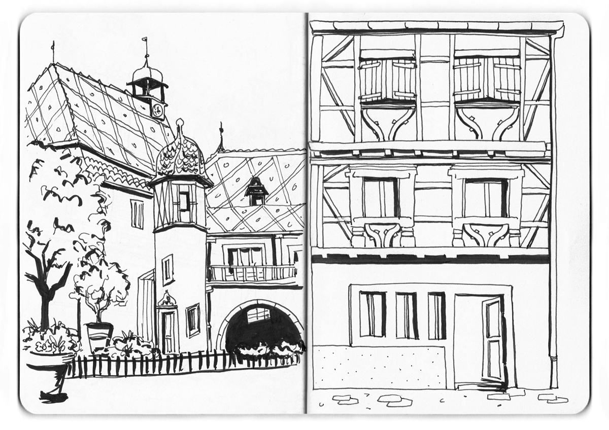 Carnet de voyage à Colmar