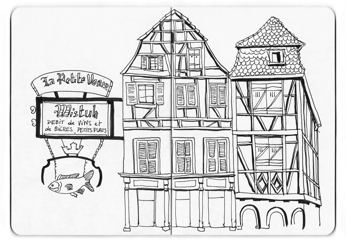 Carnet de voyage à Colmar